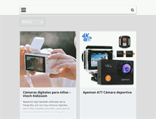 Tablet Screenshot of camarasyfotos.com